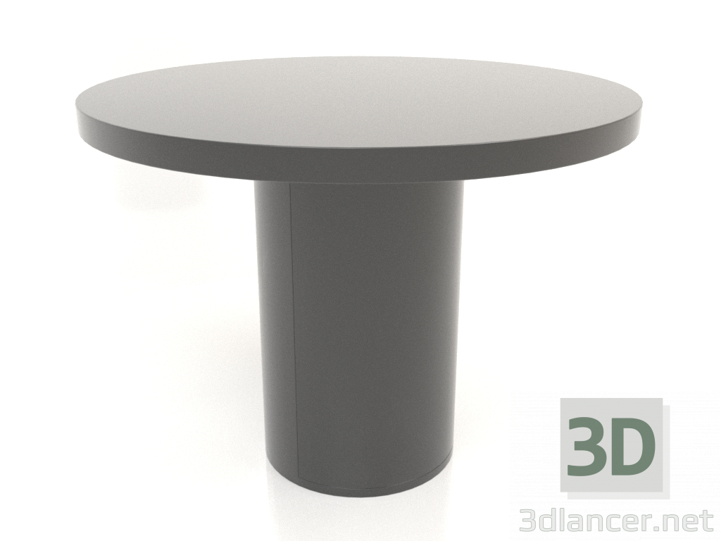 3d model Mesa de comedor DT 011 (D=1000x750, color plástico negro) - vista previa