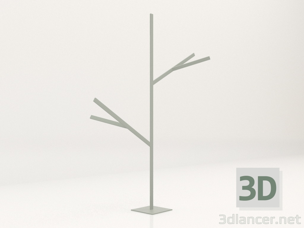 modello 3D Lampada M1 Tree (Grigio cemento) - anteprima