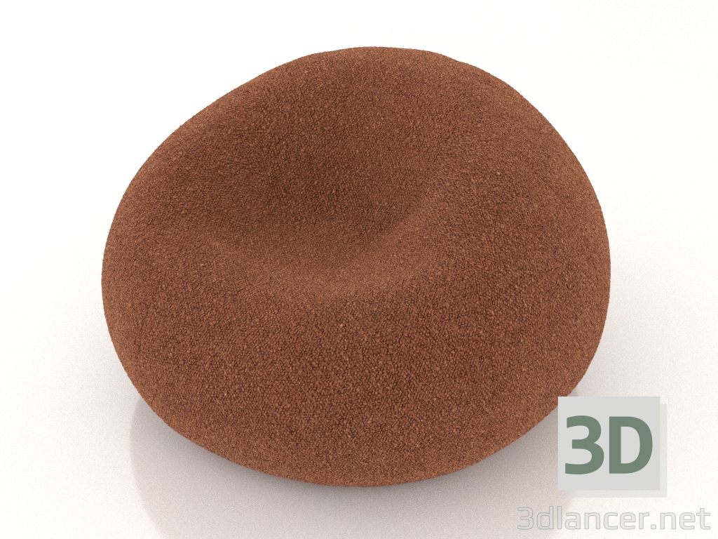 modello 3D Pouf Care (baloo 2078) - anteprima