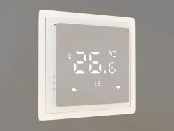 Thermostat mit Bodensensor (programmierbar, 16 A, weiß, DTEF16W-DA40803) R98