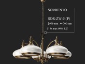 Chandelier KUTEK SORRENTO SOR-ZW-5