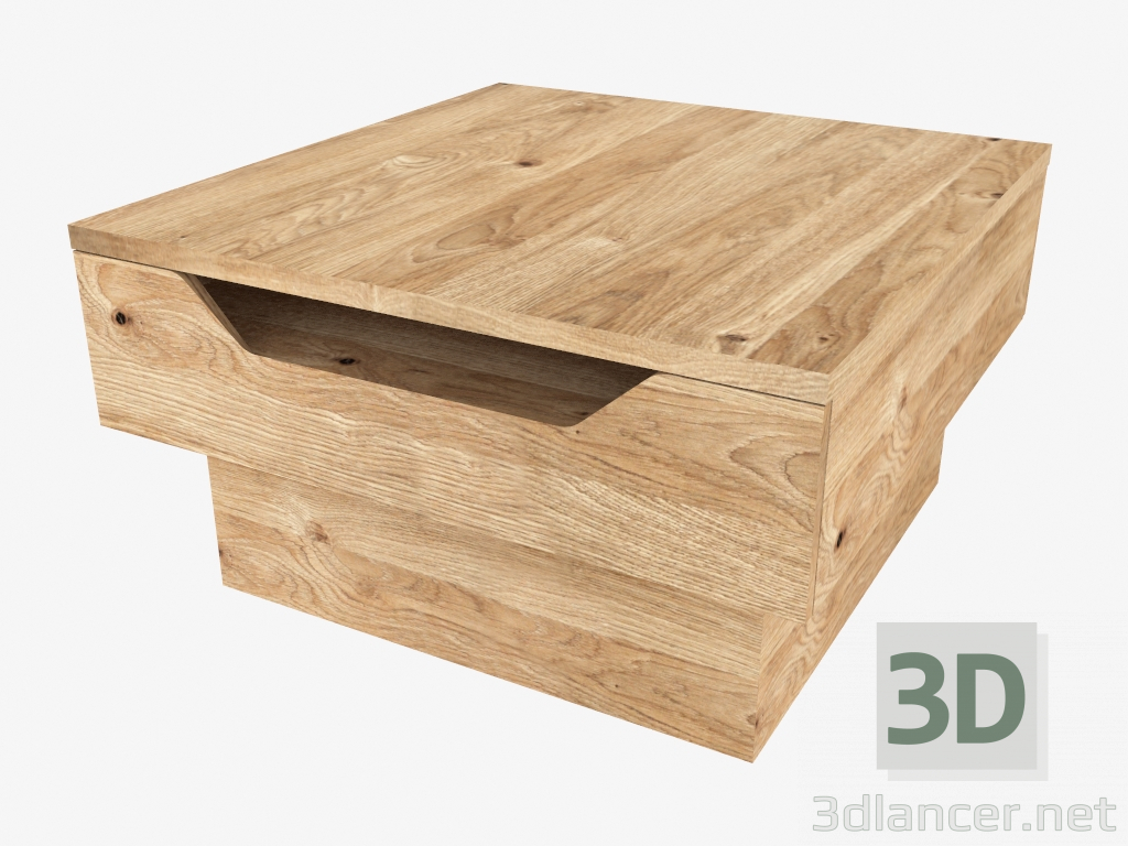 3d model Mesa de centro (SE.1062 91x51x94cm) - vista previa