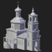 modello 3D Arzamas. Tempio di Nikolsky - anteprima