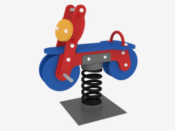 Качалка детской игровой площадки Мотоцикл (6105)