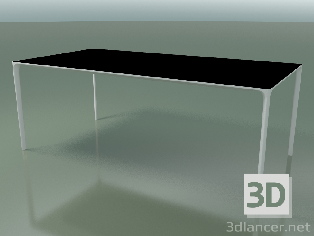 Modelo 3d Mesa retangular 0805 (H 74 - 100x200 cm, laminado Fenix F02, V12) - preview