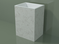 Lavabo de pie (03R136301, Carrara M01, L 60, P 48, H 85 cm)