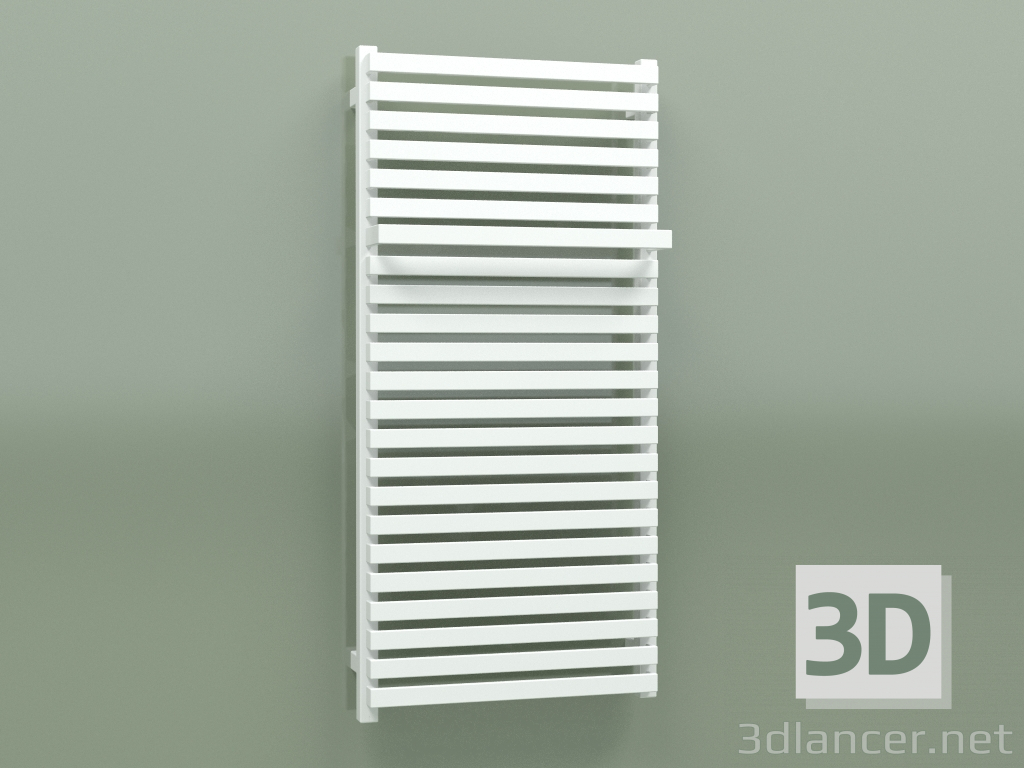 modello 3D Scaldasalviette elettrico City One (WGCIN105050-S1, 1050x500 mm) - anteprima