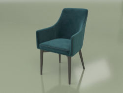 Demi-fauteuil Miami (wengé)