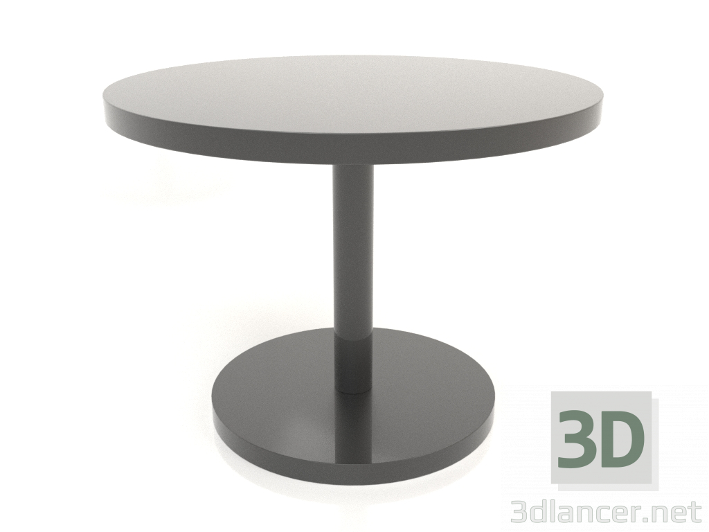 modèle 3D Table à manger DT 012 (D=1000x750, couleur plastique noir) - preview