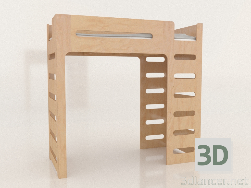 Modelo 3d Cama alta MOVE GR (FVMGR1) - preview