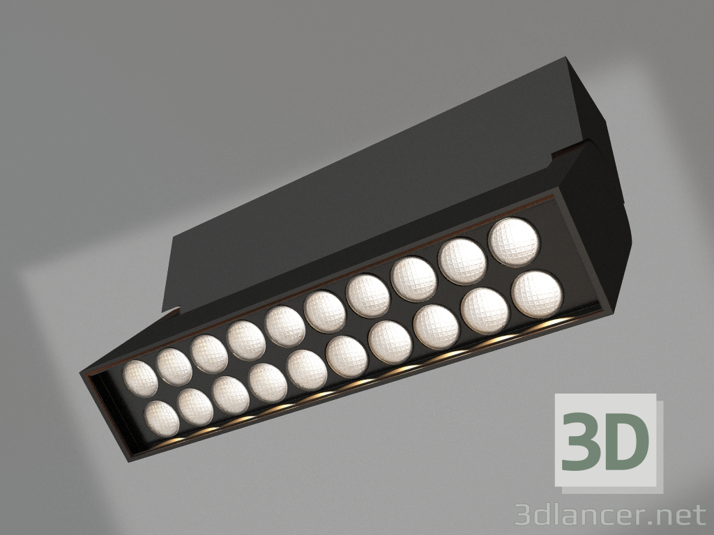 3d model Lamp SP-LOFT-SURFACE-S170-10W Day4000 (BK, 24 deg) - preview