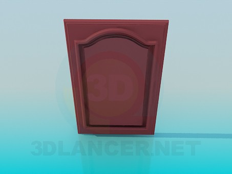 3d model Puerta del gabinete de cocina - vista previa