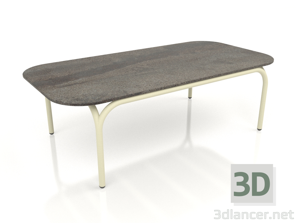 3d модель Кофейный стол (Gold, DEKTON Radium) – превью