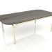 3d model Coffee table (Gold, DEKTON Radium) - preview