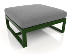 Sectional pouf (Bottle green)