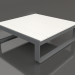 modèle 3D Table basse 90 (Polyéthylène blanc, Anthracite) - preview