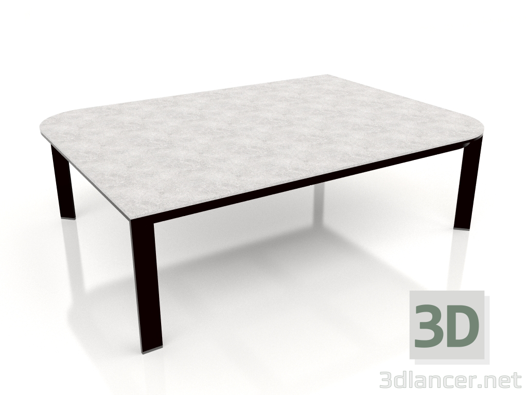 3d model Mesa de centro 120 (Negro) - vista previa