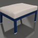 modèle 3D Pouf pour chaise (Bleu nuit) - preview