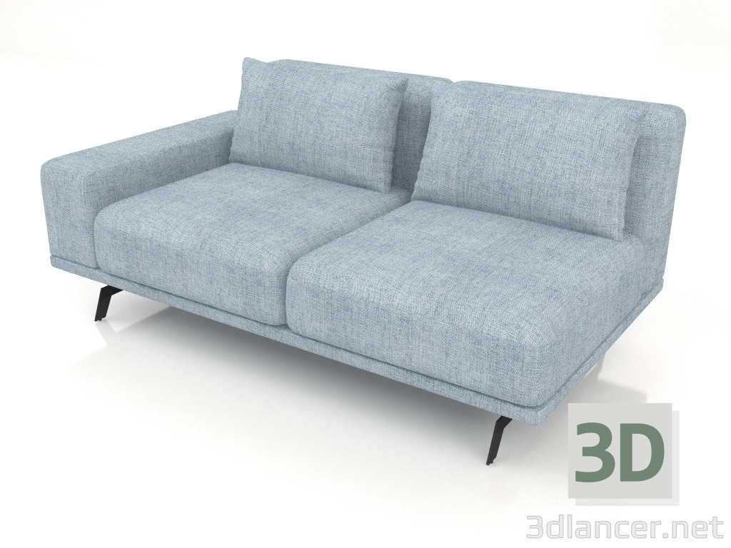 3d model Galaxy 17 sofa module - preview