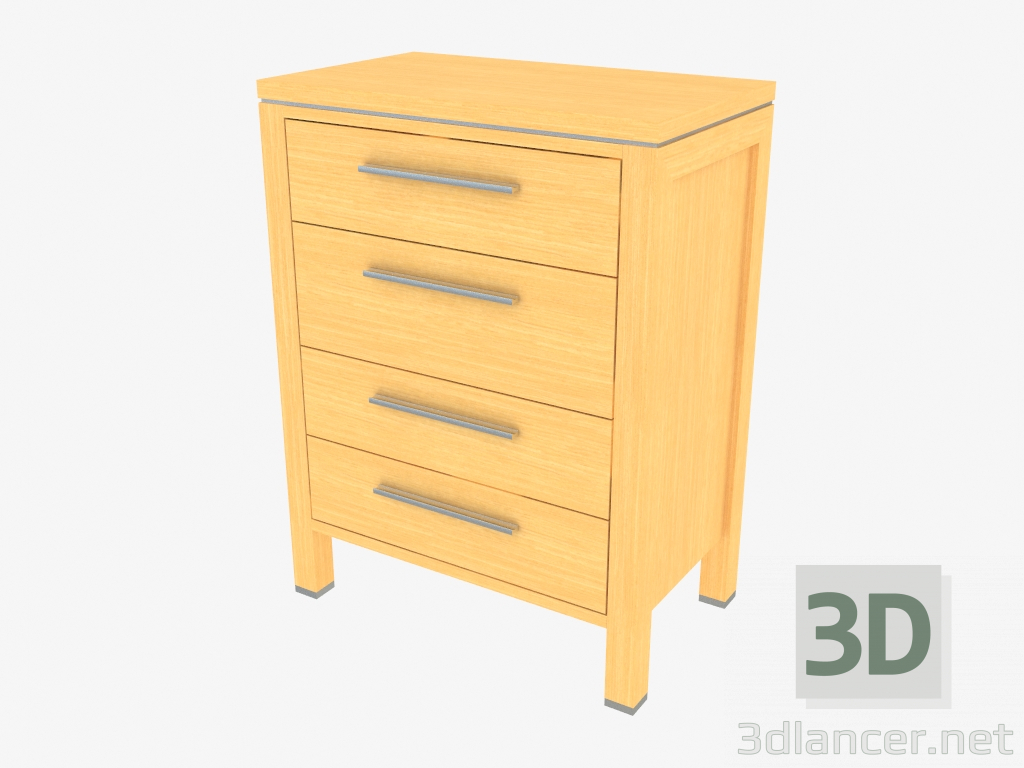 3d model Cajonera (7235-45) - vista previa