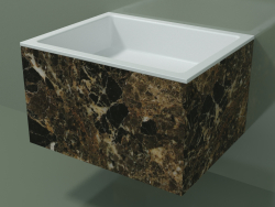 Lavabo sospeso (02R132301, Emperador M06, L 60, P 48, H 36 cm)