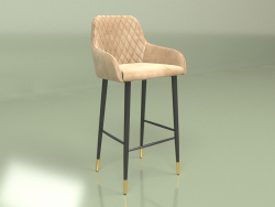 Tabouret de bar Ivar (beige)