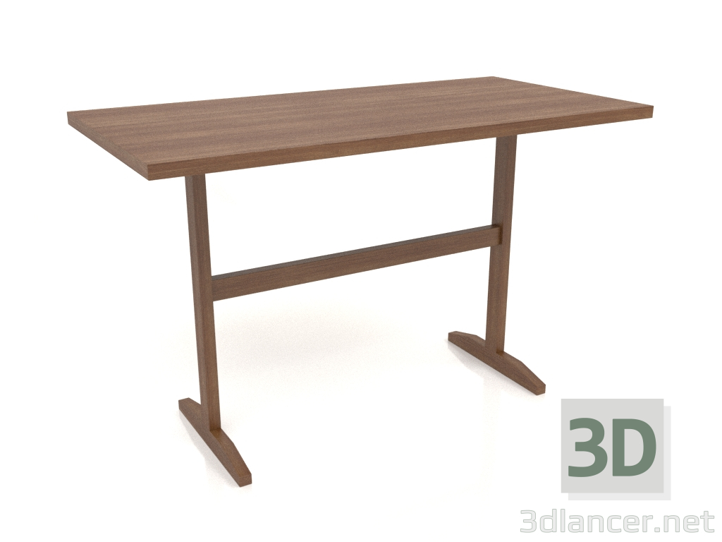 3D Modell Arbeitstisch RT 12 (1200x600x750, Holzbraun hell) - Vorschau