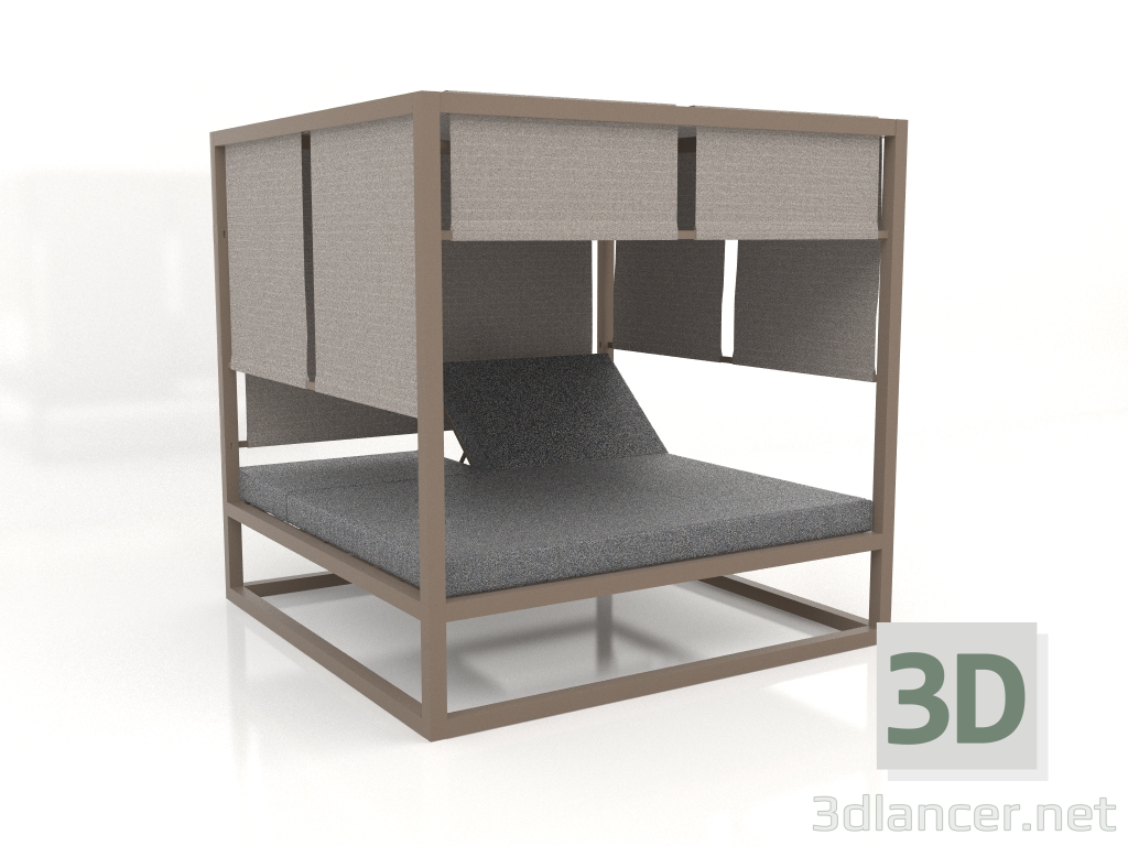 3d model Sofá elevado (Bronce) - vista previa