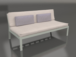 Sofa module, section 4 (Cement gray)