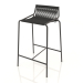 3d model Semi-bar chair Noel H67 (Black Base, Black Flag Halyard) - preview