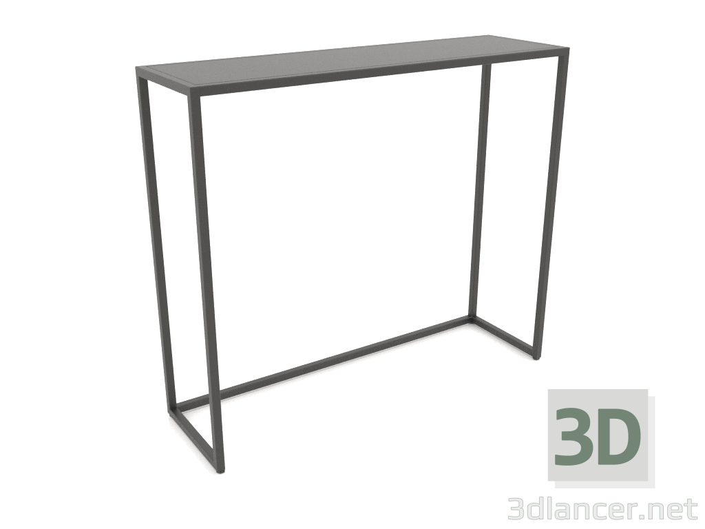 3D modeli Dikdörtgen konsol (METAL, 100x30x86) - önizleme