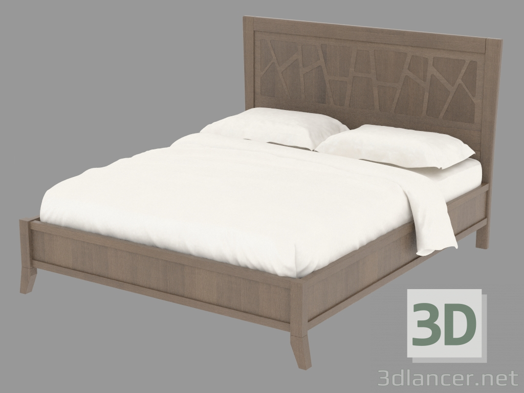 modello 3D Letto matrimoniale L1LMONL - anteprima