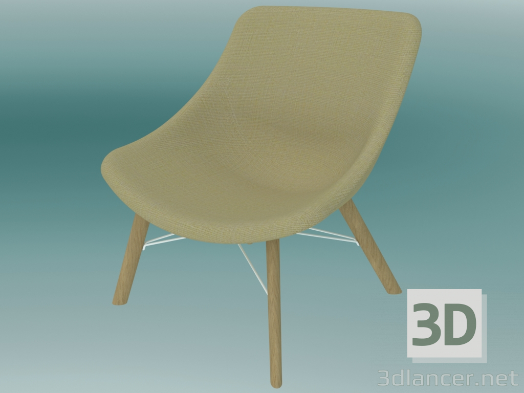 3d model Sillón AUKI (S115) - vista previa