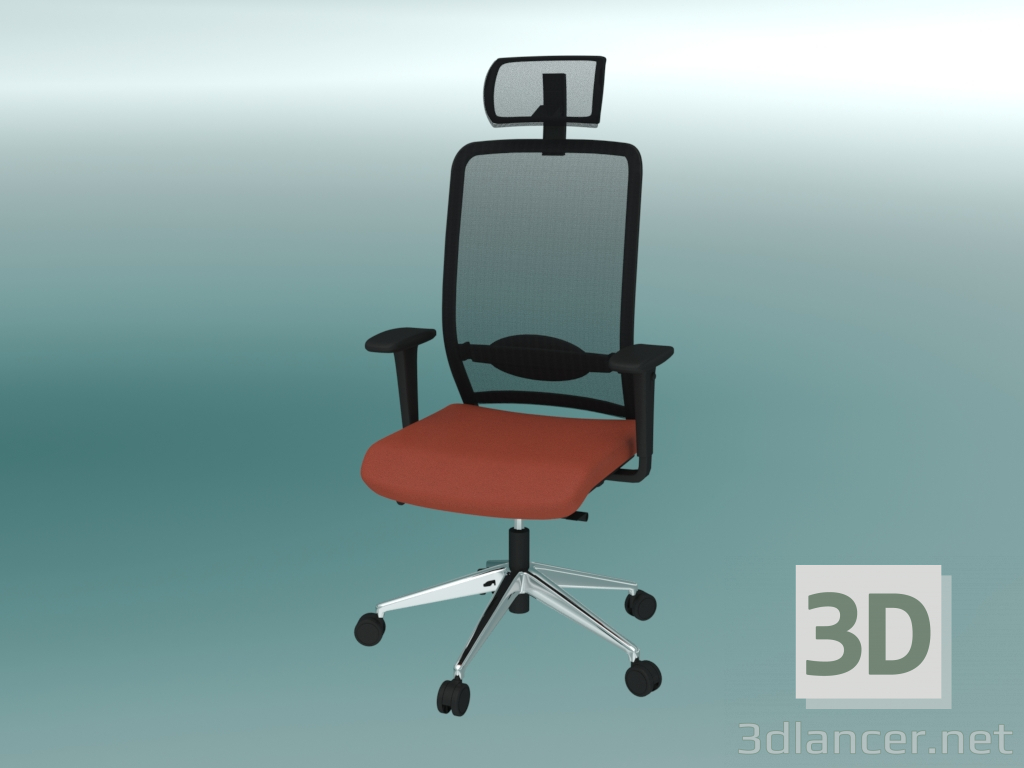 3d model Silla giratoria (111SFL P48) - vista previa