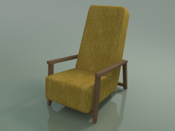 Fauteuil (20, noyer américain laqué naturel)