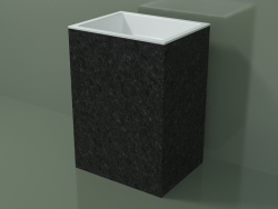 Lavabo de pie (03R136301, Nero Assoluto M03, L 60, P 48, H 85 cm)