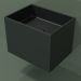 modèle 3D Lavabo suspendu (02UN22101, Deep Nocturne C38, L 48, P 36, H 36 cm) - preview