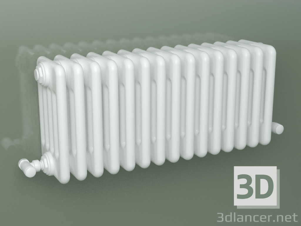 3d model Tubular radiator PILON (S4H 5 H302 15EL, white) - preview