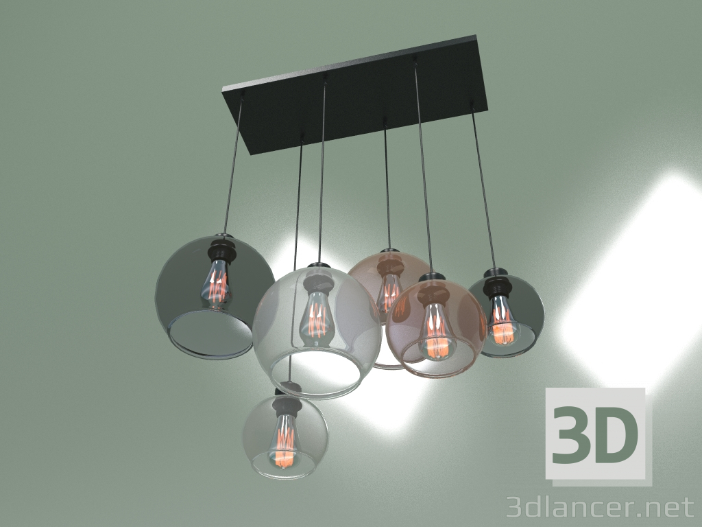 modello 3D Lampada a sospensione 2164 - anteprima