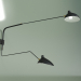 Modelo 3d Candeeiro de parede Sconce Mouille 2 luzes 2 (preto) - preview