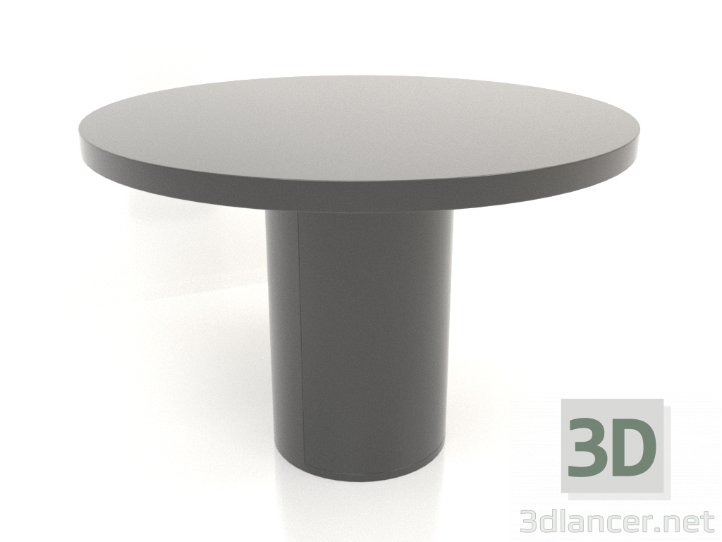 3d модель Стіл обідній DT 011 (D=1100x750, black plastic color) – превью