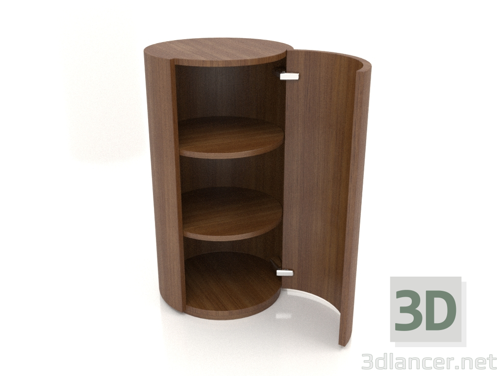 3d модель Тумба (з відчиненими дверцятами) TM 09 (D=503х931, wood brown light) – превью