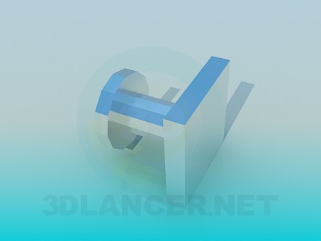 3D modeli Topuzu - önizleme