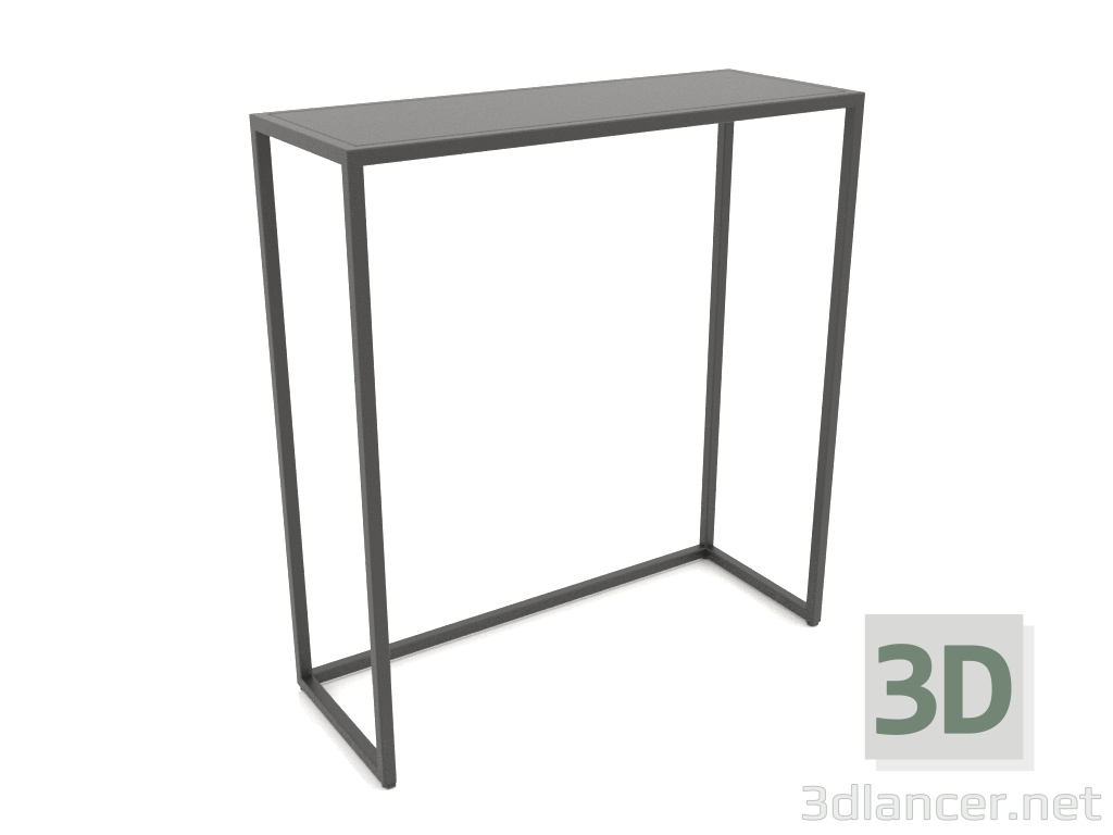 3D Modell Rechteckige Konsole (METALL, 80x30x86) - Vorschau