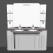 3d model Modular system for bathroom (song) (67) - preview