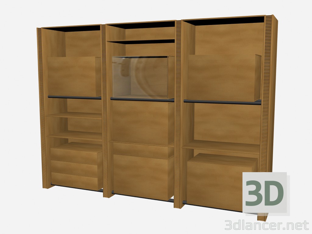 3d model Ruthy pared - vista previa