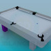 3d model billiard table - preview