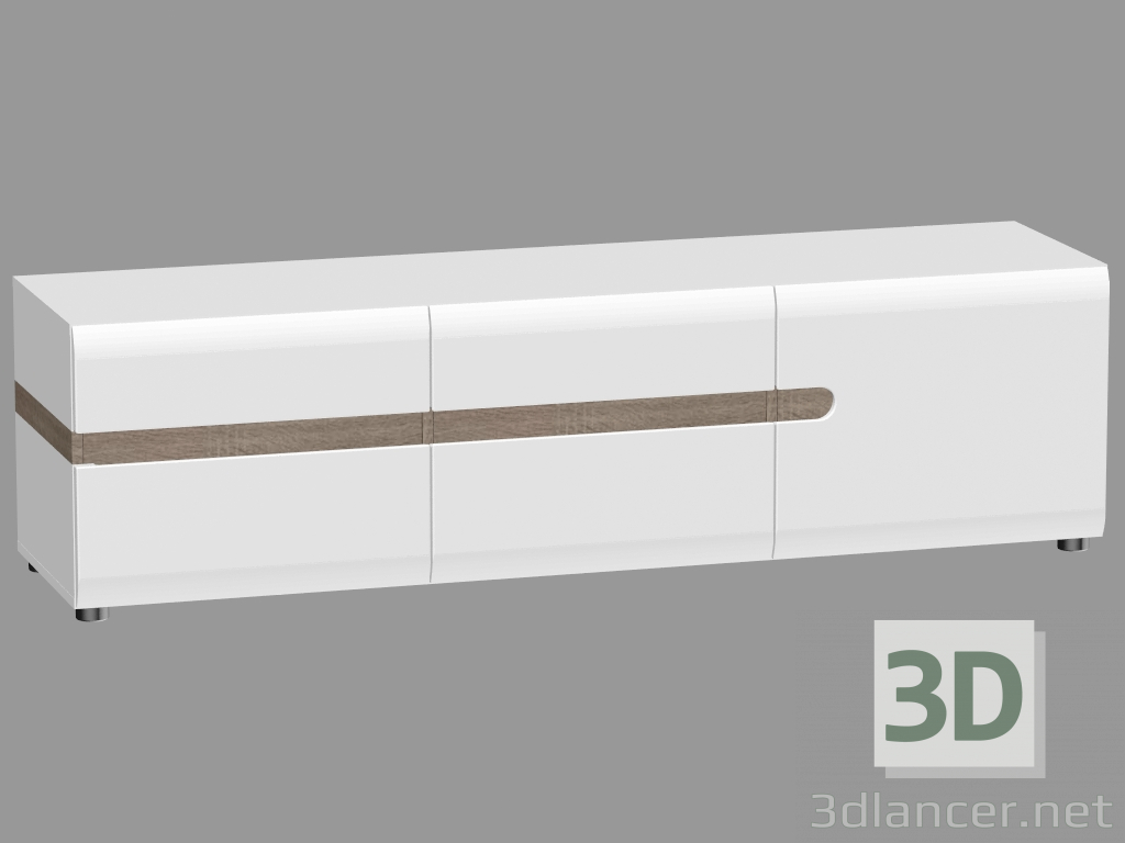 3D Modell TV-Bordstein 3D (TYP 051) - Vorschau