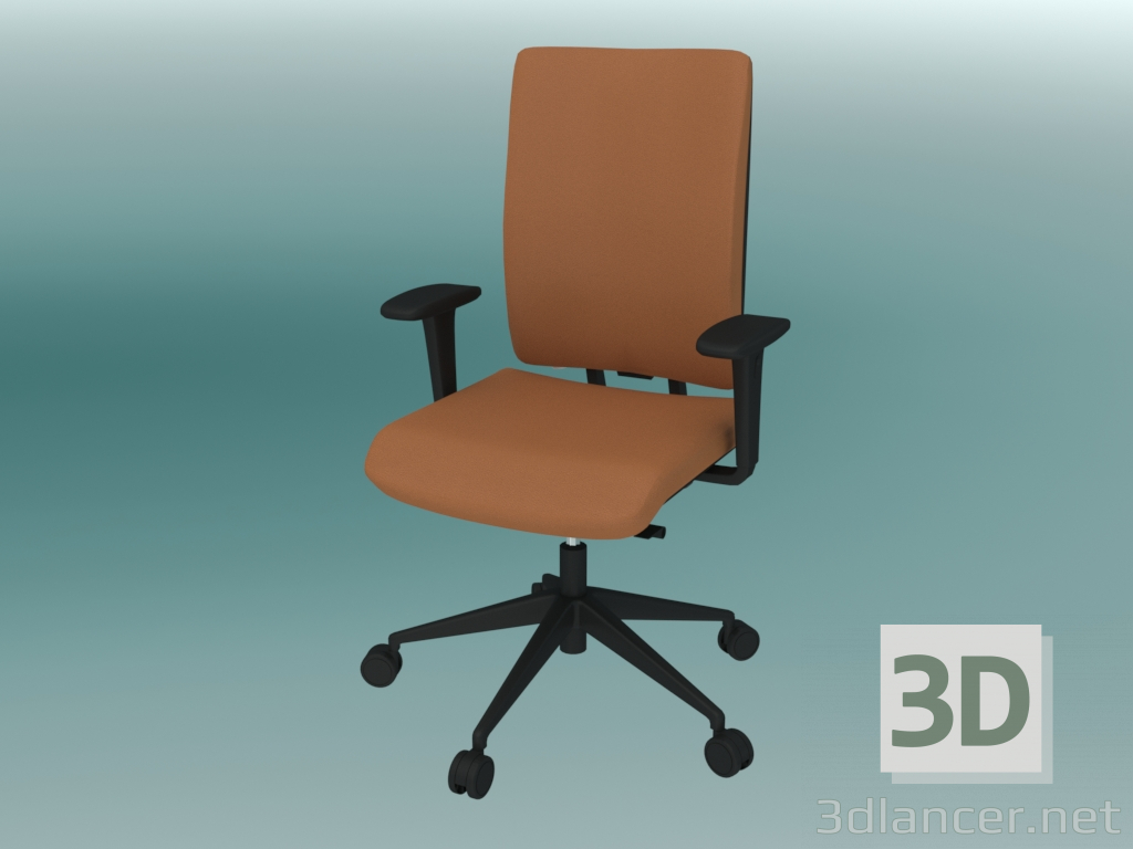 3d model Silla giratoria (10SFL P48) - vista previa