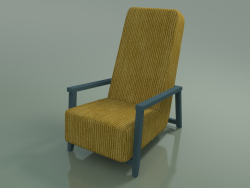 Fauteuil (20, laqué bleu Air Force)